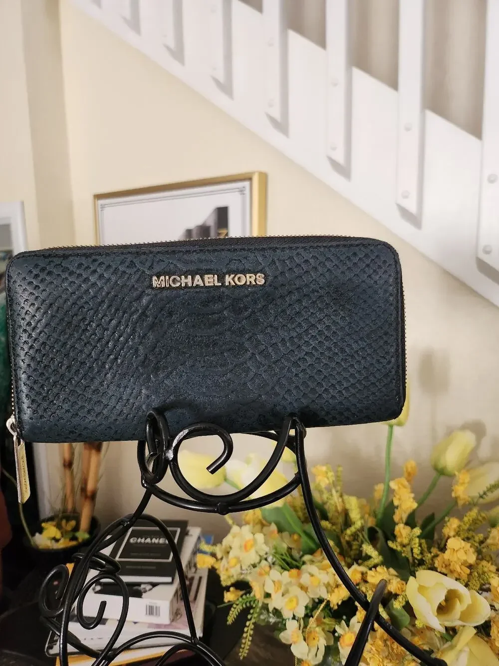 Michael Kors zip around wallet